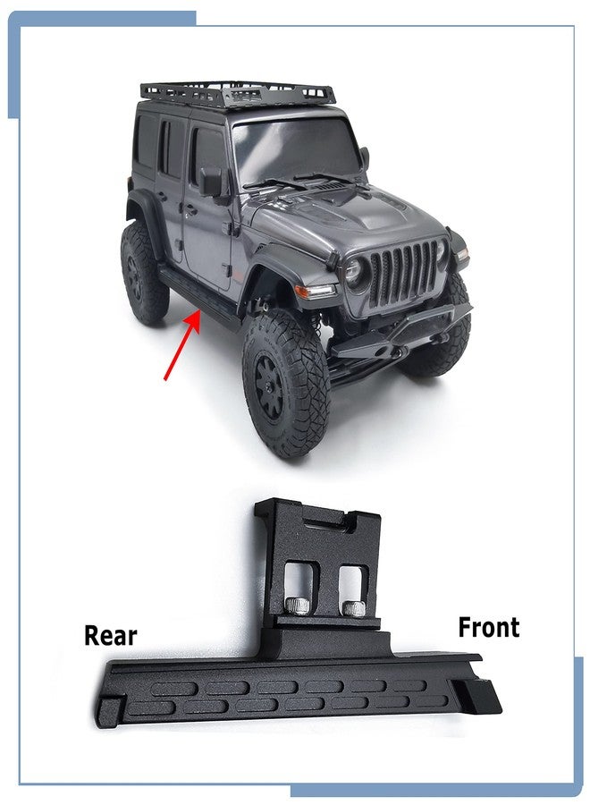 لوحة قدم منزلقة جانبية لدواسات التحكم عن بعد من زوليكار، مناسبة لسيارة كيوشو ميني زد 4x4 رانجلر بمقياس 1/24 - Image 2